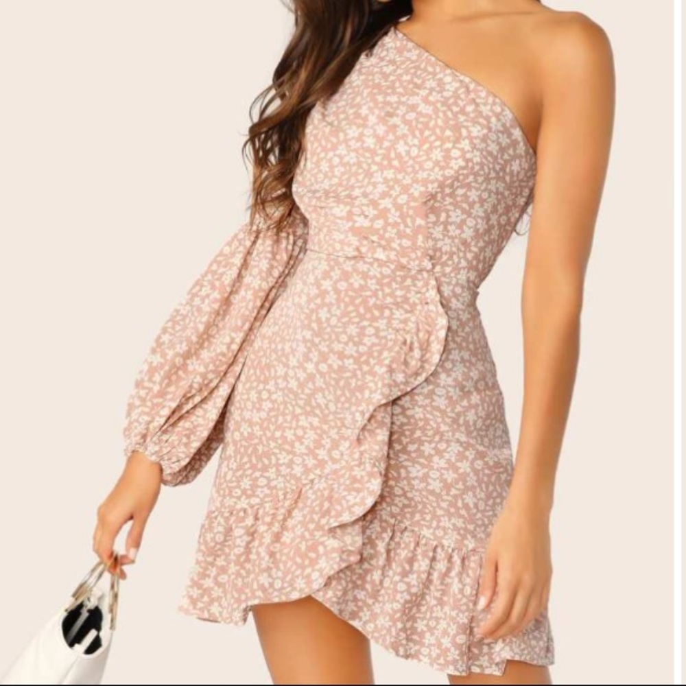 Pink Floral Dress